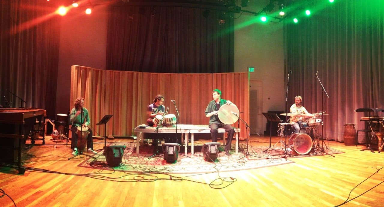 Live percussion quartet