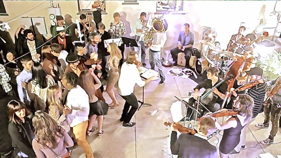 Stage wide shot
