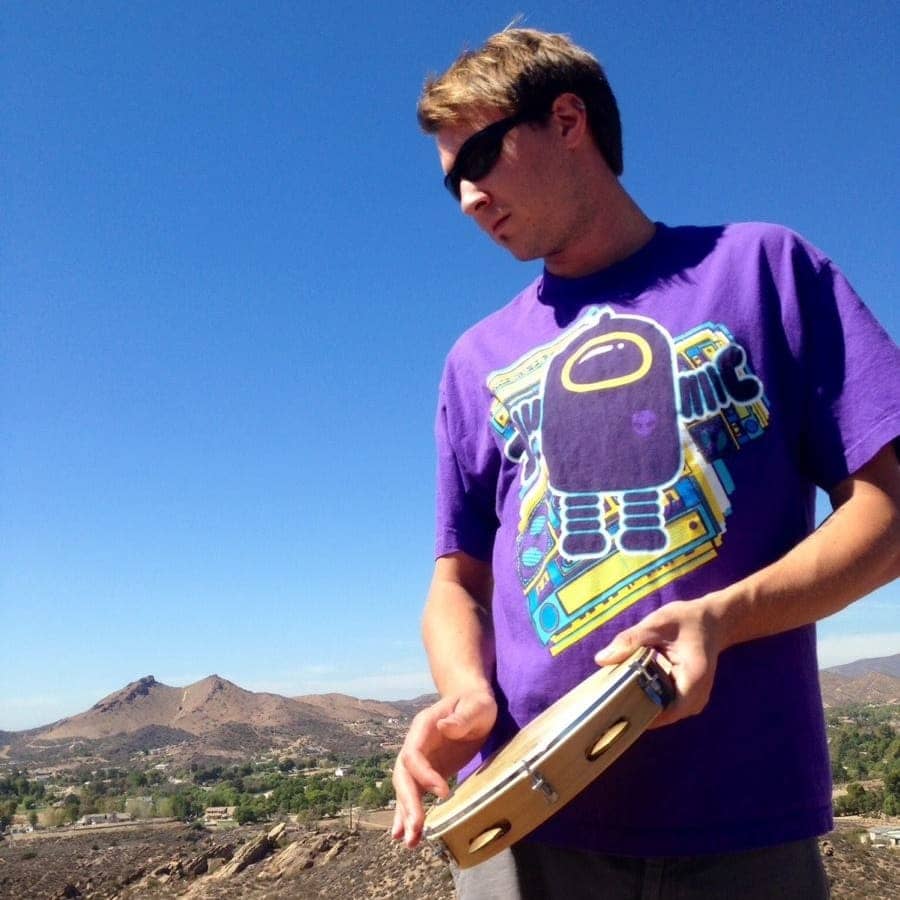 Outdoor tambourine